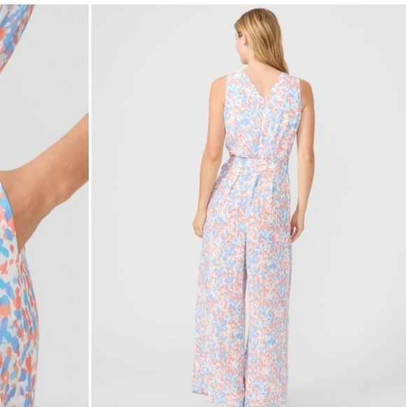 J. McLaughlin Herminone Wide Leg Jumpsuit - Size 10 - Picture 3 of 14